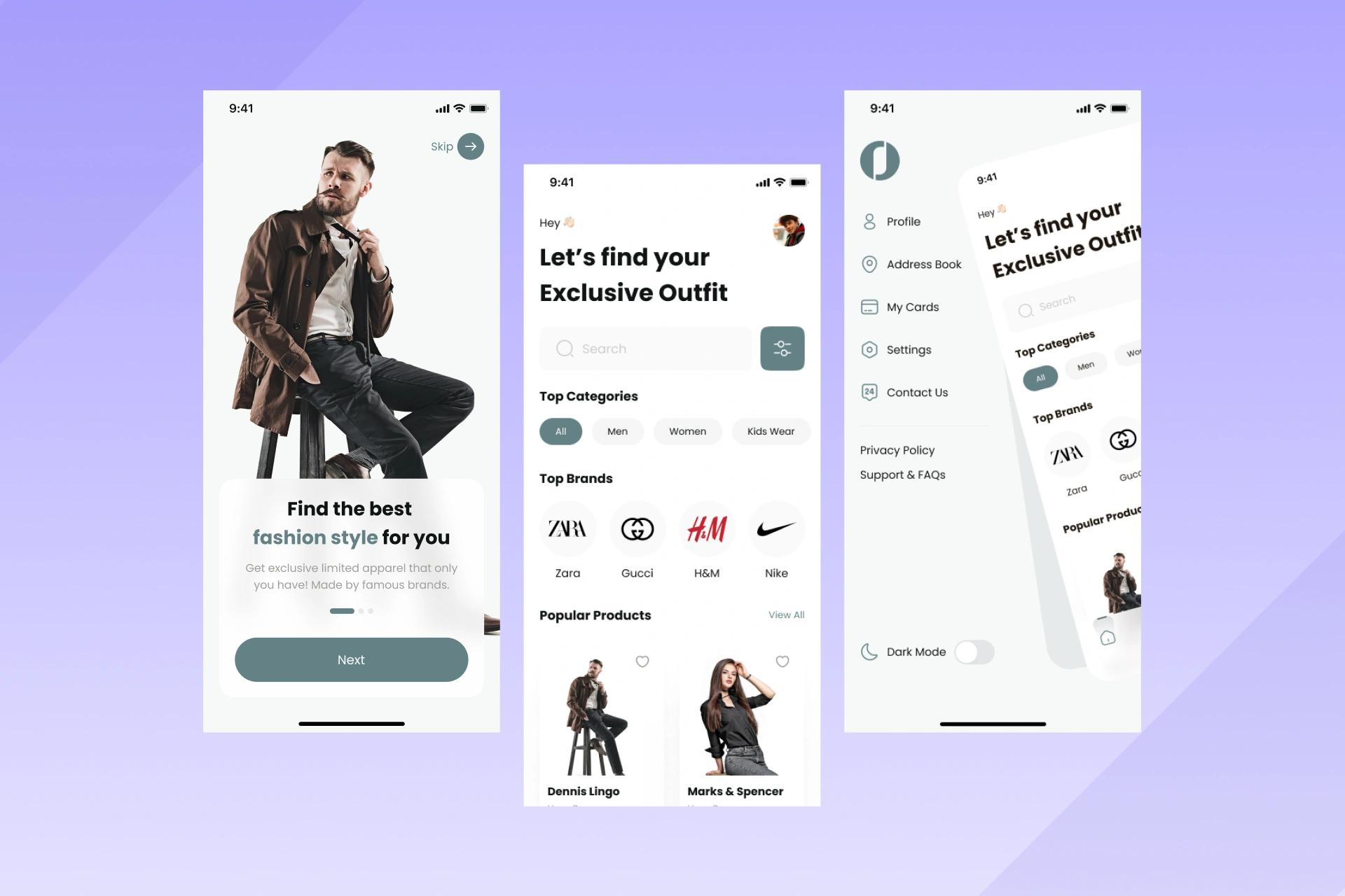 On-Demand Fashion Shopping App