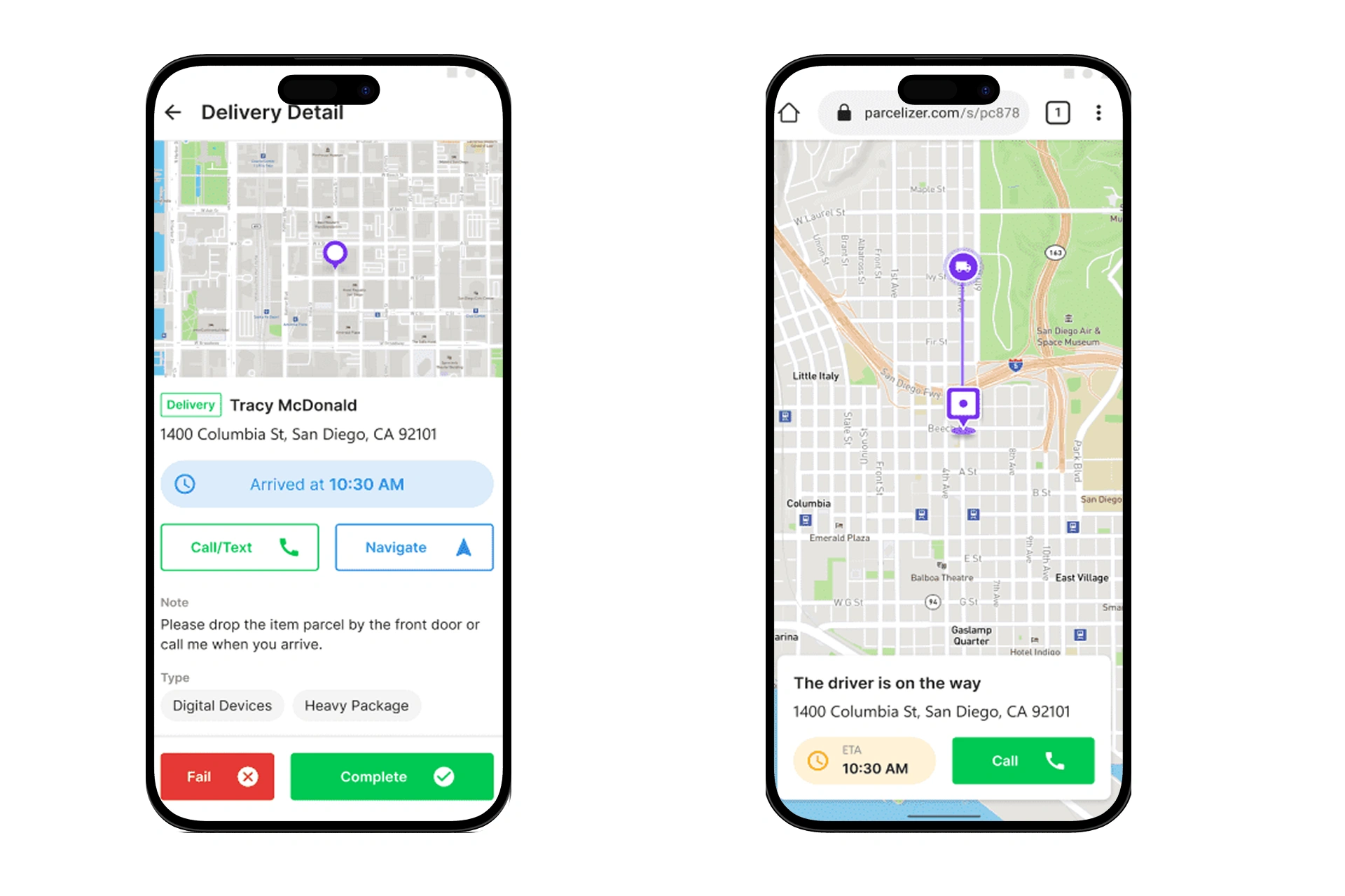 White-Label Last-Mile Delivery App