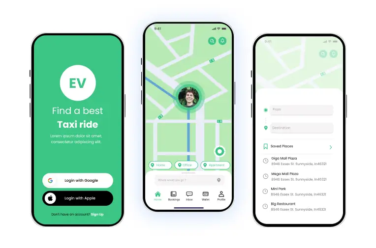 Eco-Friendly EV Taxi Service