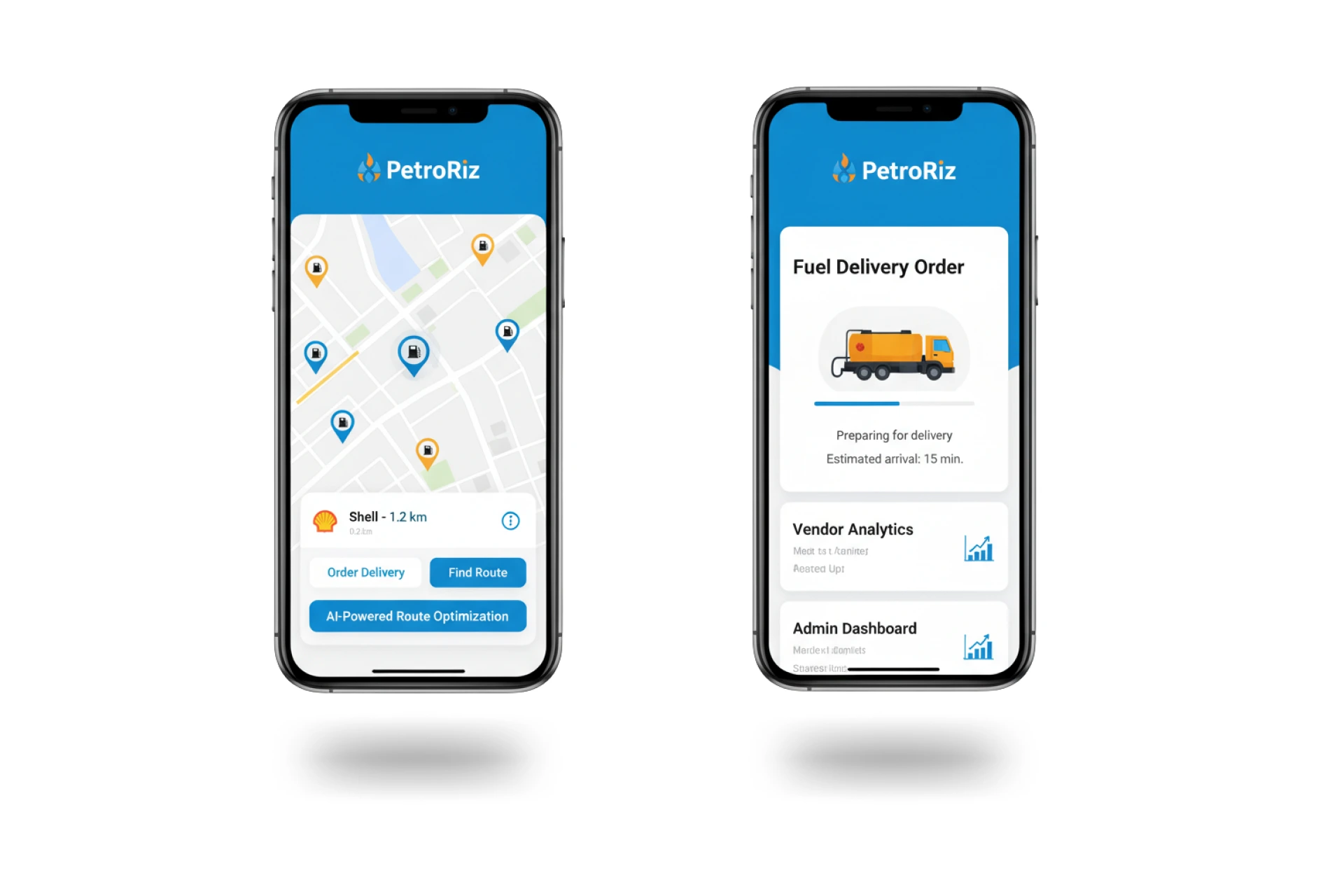 PetroRiz – Fuel Station & Delivery Management App