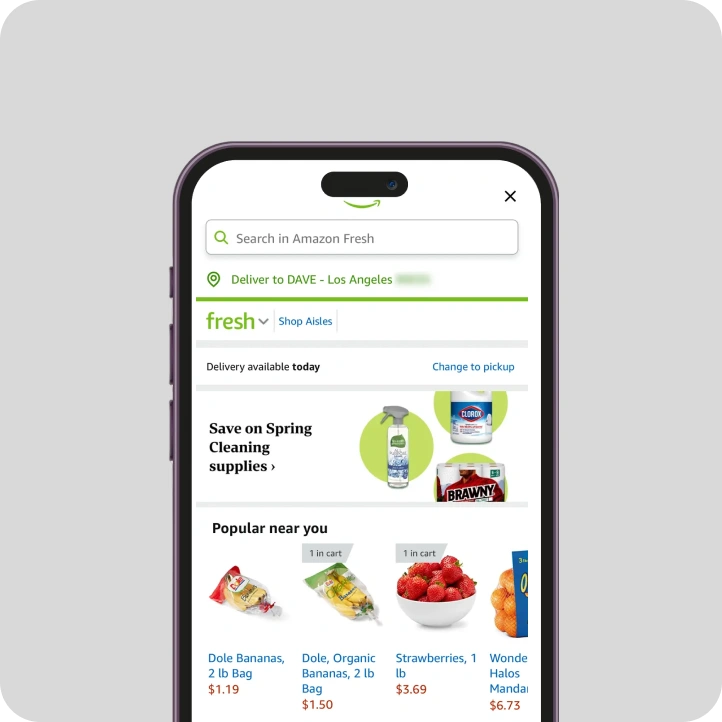 App Like Amazon Fresh