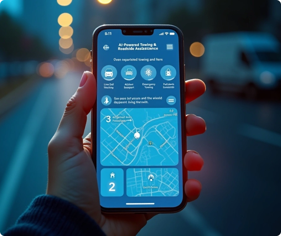 AI-Powered Towing & Assistance App